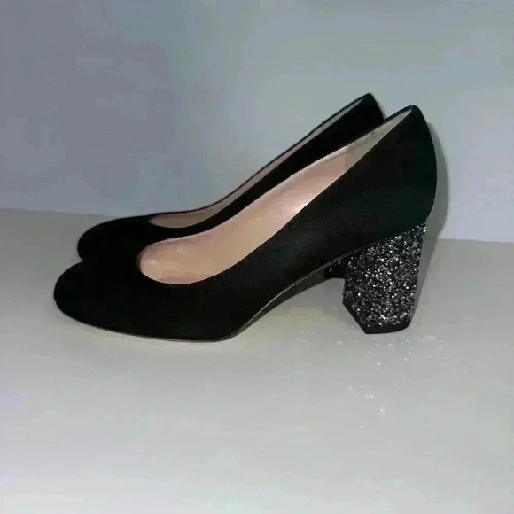 Kate Spade Shoes - Kate Spade Black Suede Pumps Size 5.5